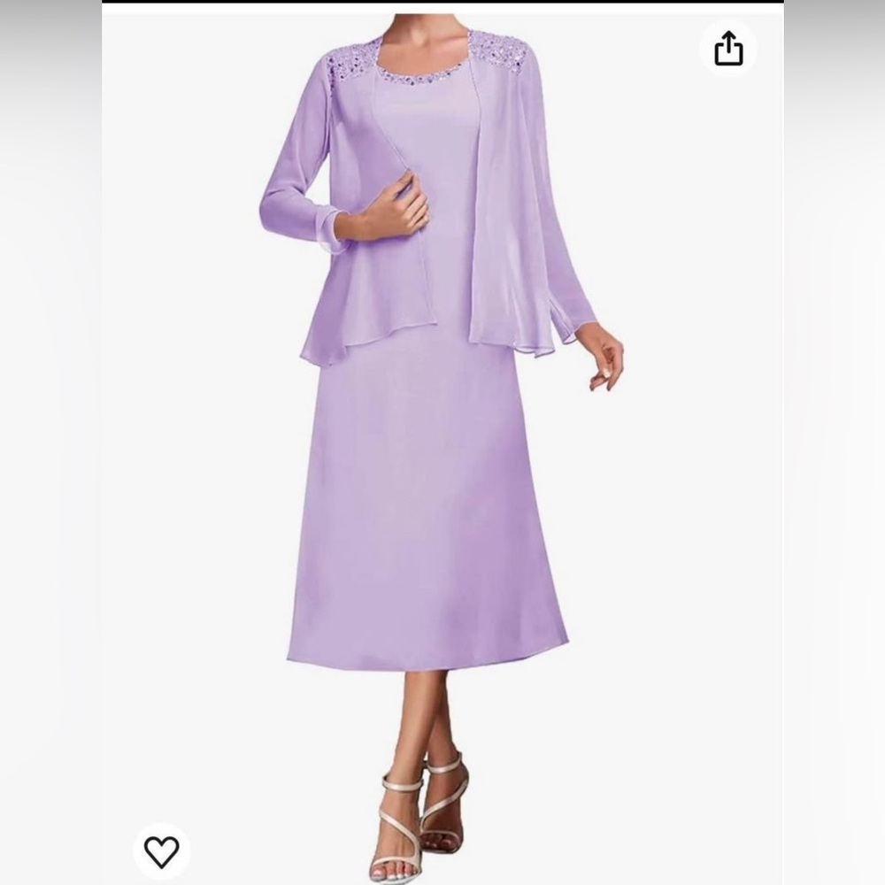 BNWOT Mother of the Bride dress in Lilac color